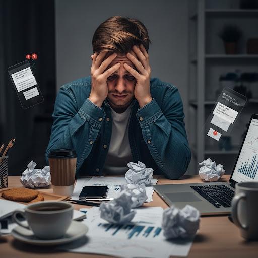 Stressed out Business Owner